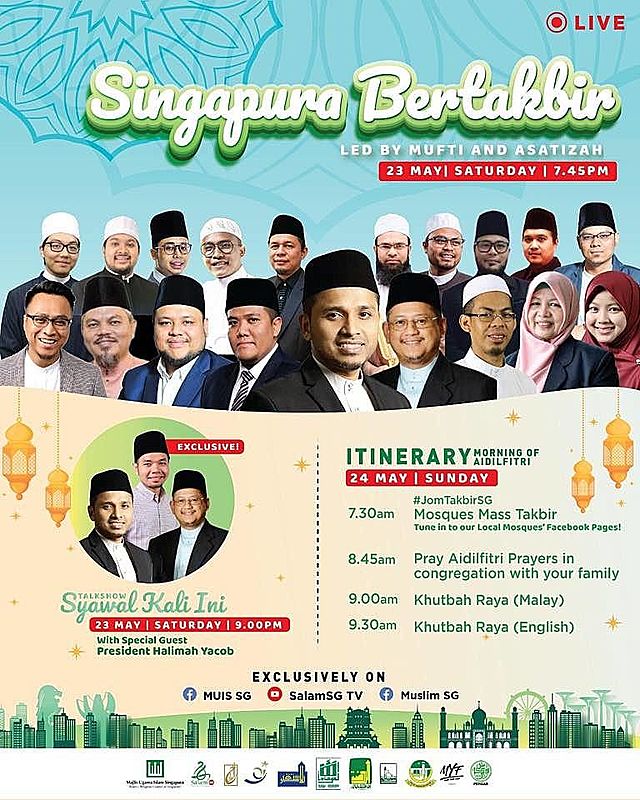 Takbir for Hari Raya 2020 with Mufti Nazirudin Nasir