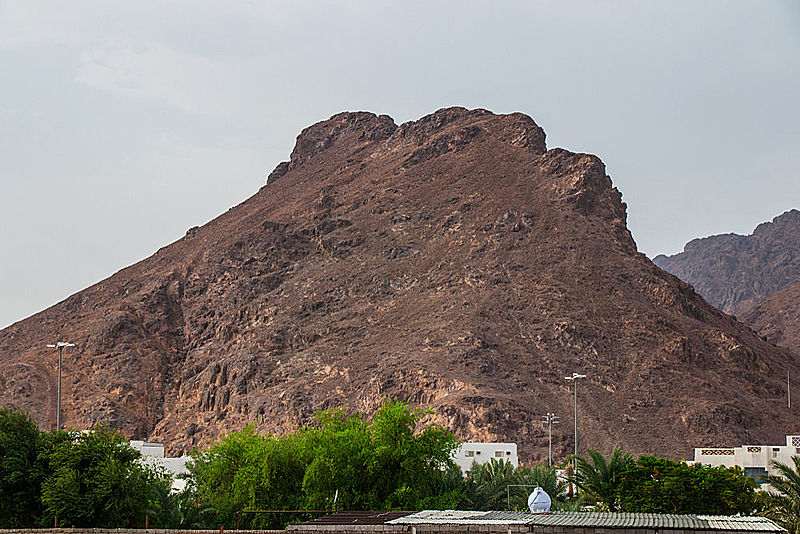 Uhud Mountain Range where battle of Uhud was fought in Madinah is an example of tawakkul