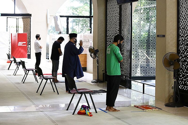 Private worship at mosques in Singapore during covid-19